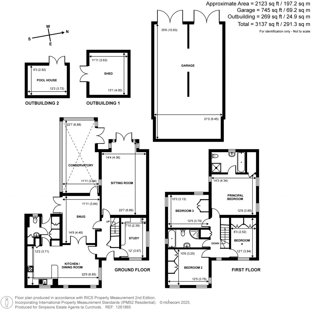 Floorplans For Alms Heath, Ockham, GU23