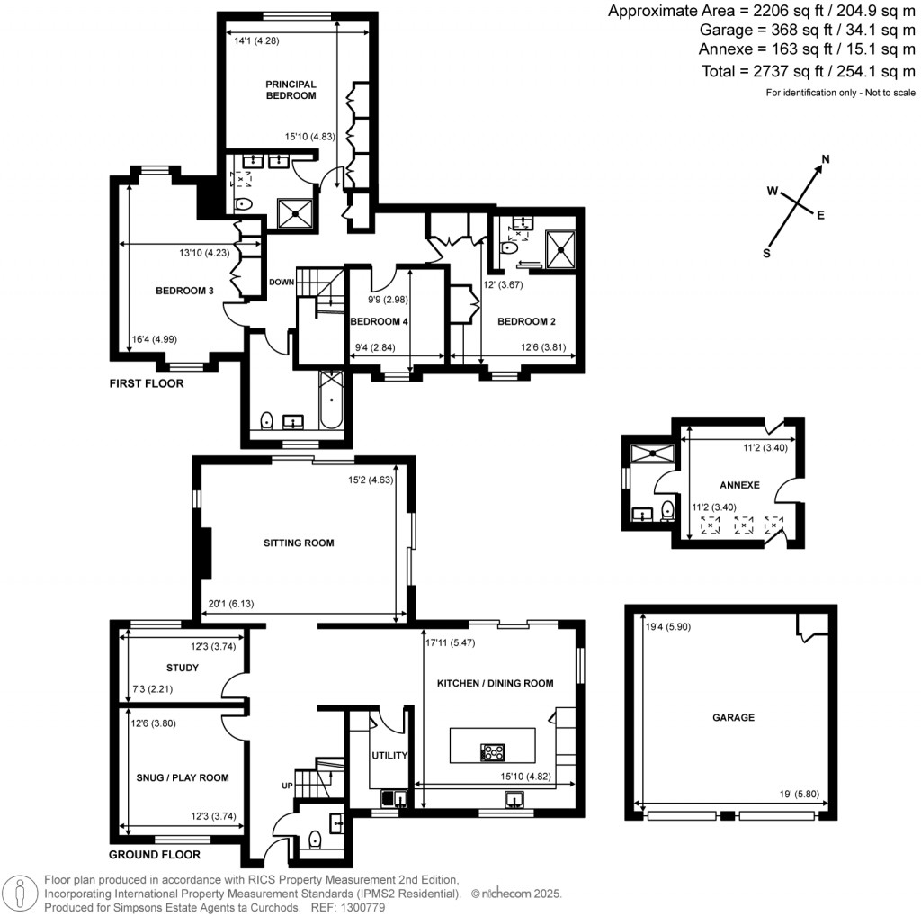 Floorplans For The Street, West Horsley, Surrey