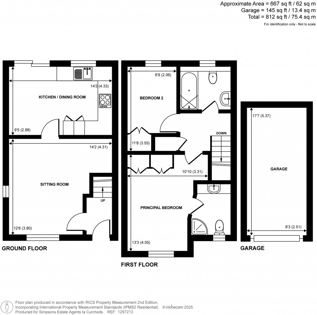 Floorplans For Thornleas Place, East Horsley, Surrey