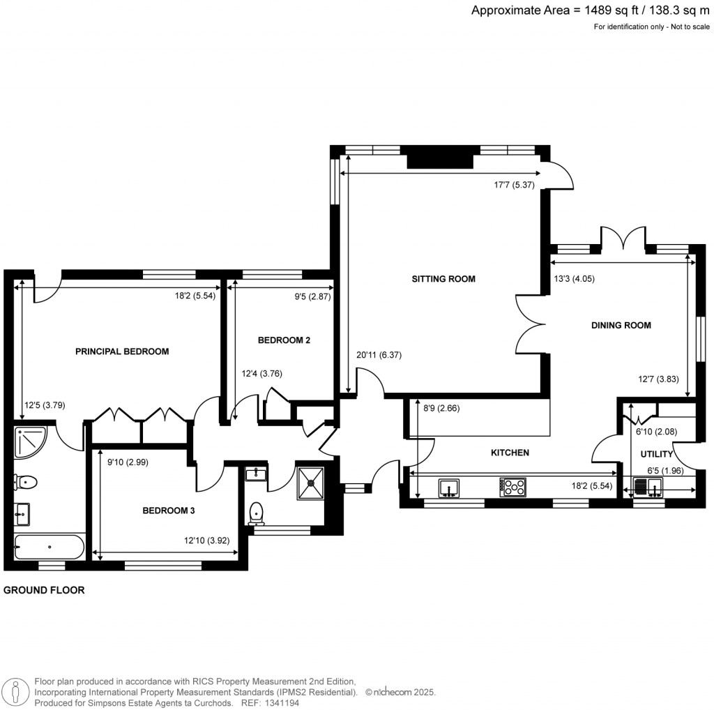 Floorplans For Howard Close, West Horsley, Surrey
