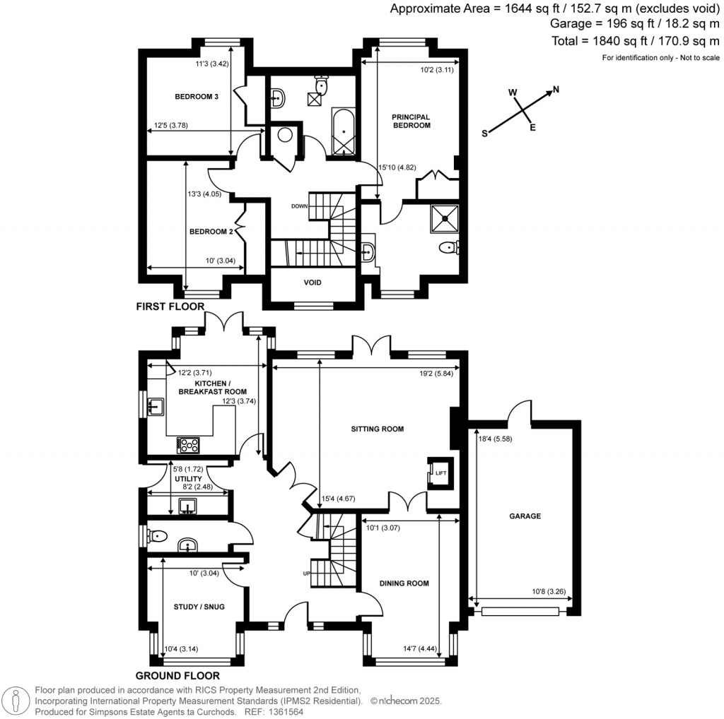 Floorplans For Fairways, Effingham Junction, Surrey