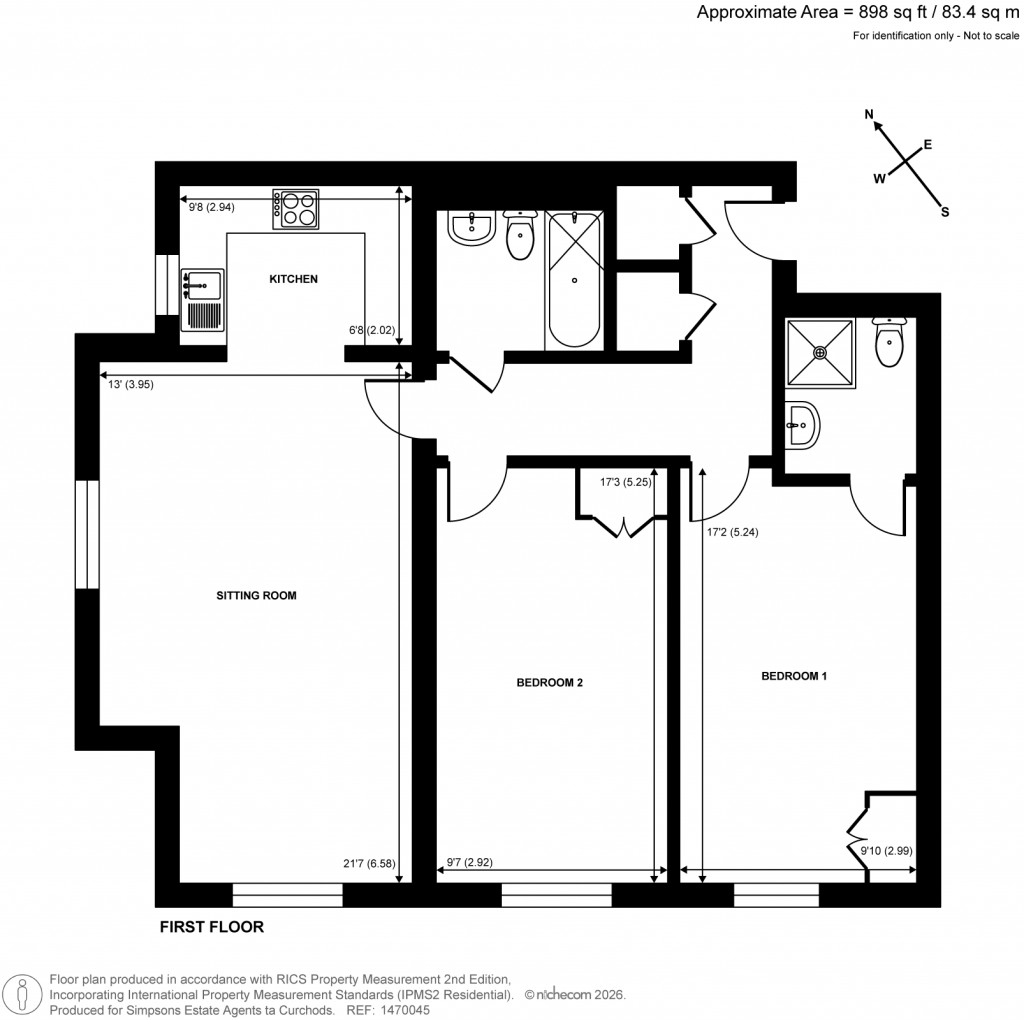 Floorplans For Station Way, Claygate, Surrey