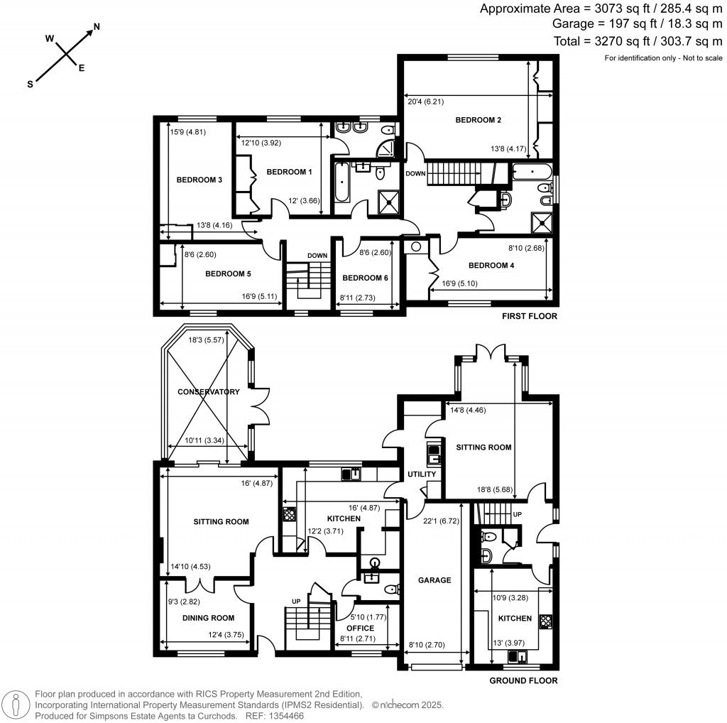 Floorplans For Carrick Gate, Esher, Surrey