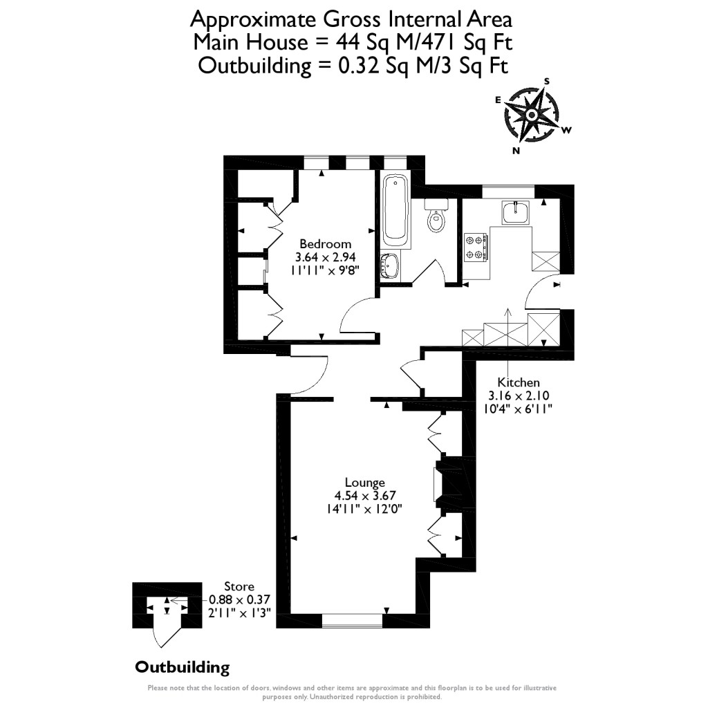 Floorplans For Queens Close, Lammas Lane, Esher, KT10