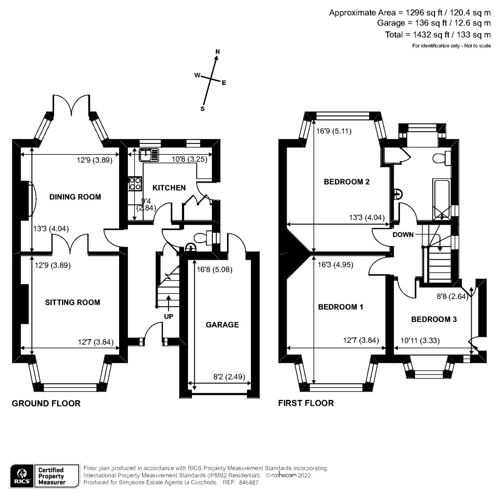 Floorplans For The Woodlands, Esher, KT10