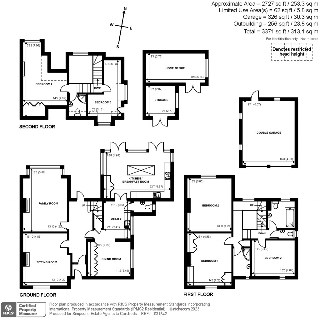 Floorplans For Red Lane, Claygate