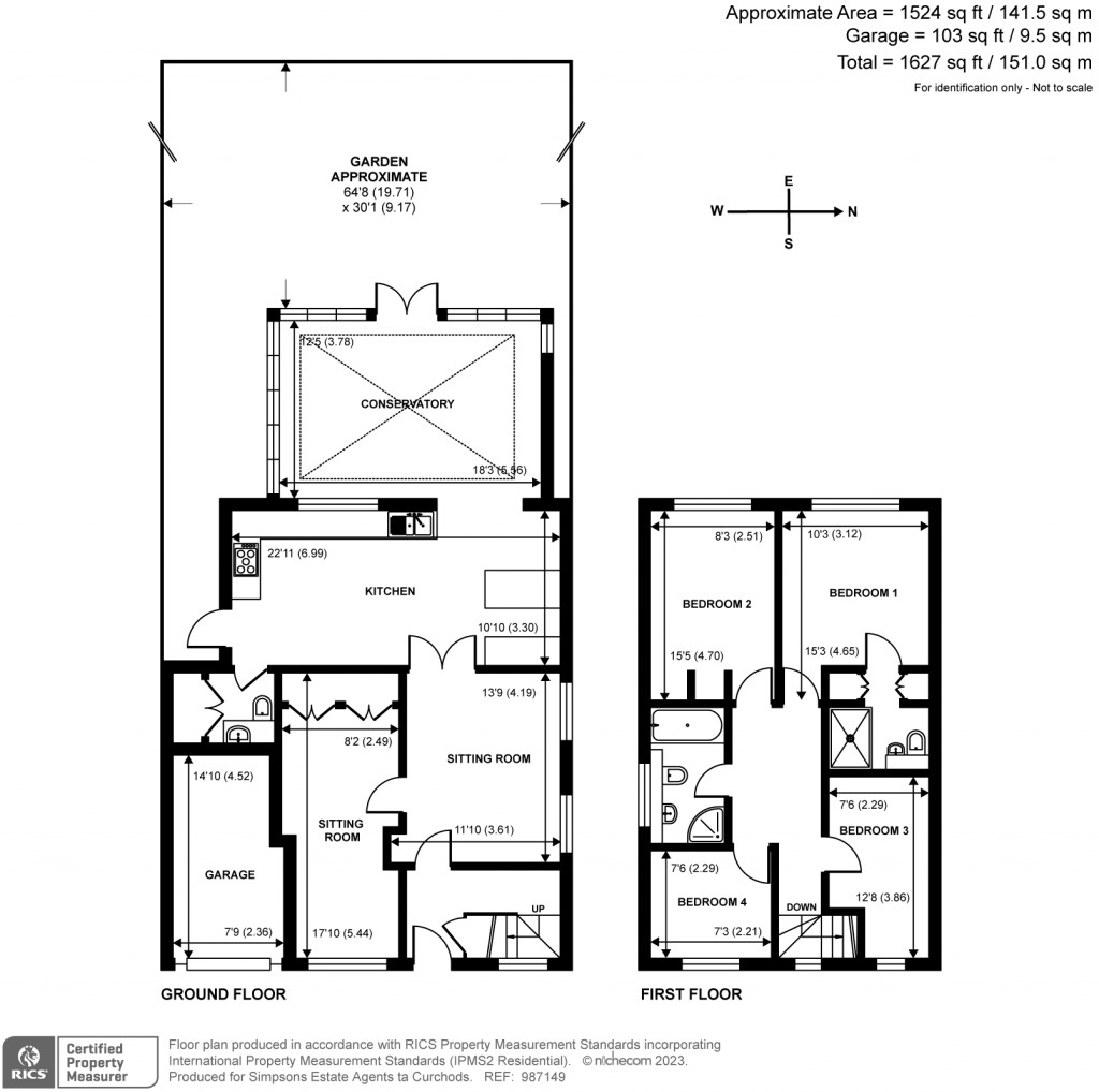 Floorplans For Imber Grove, Esher, KT10