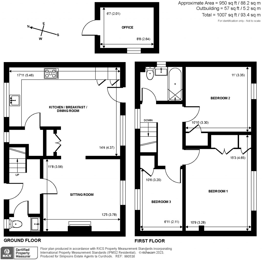 Floorplans For Douglas Road, Esher, KT10