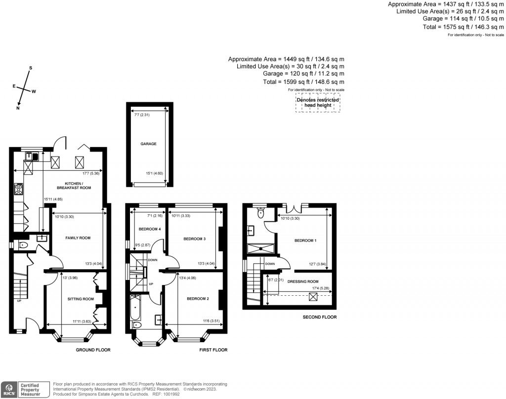 Floorplans For Milbourne Lane, Esher, KT10