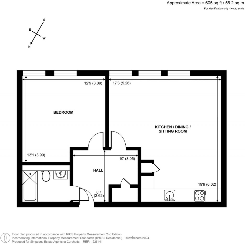 Floorplans For Littleworth Road, Esher, KT10