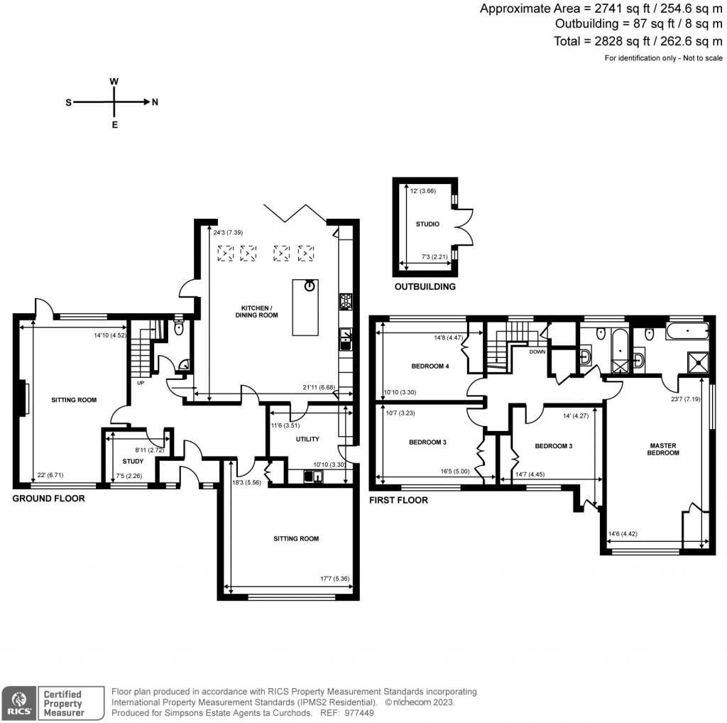 Floorplans For Brendon Close, Esher, KT10