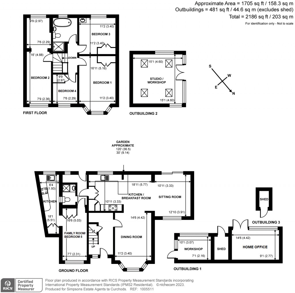 Floorplans For Harefield, Esher, Surrey