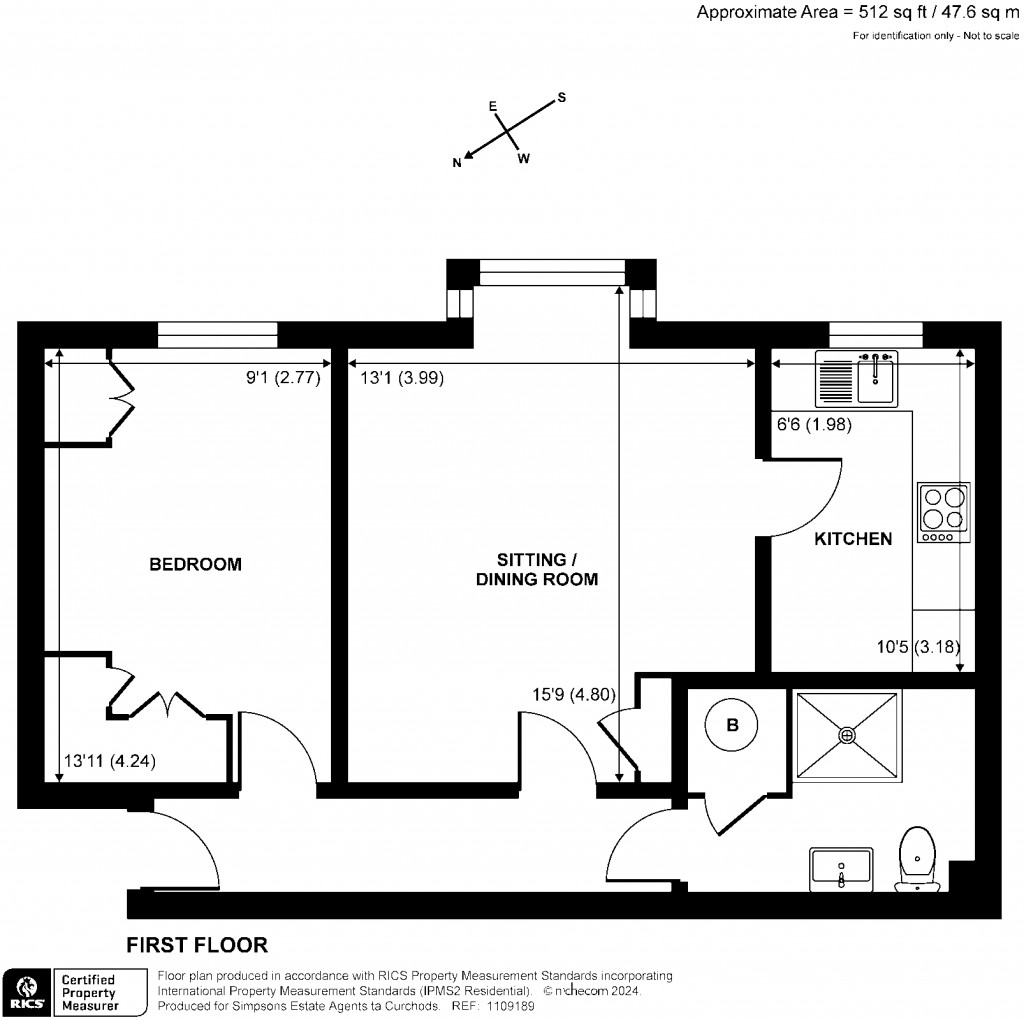 Floorplans For West End Lane, Esher, KT10