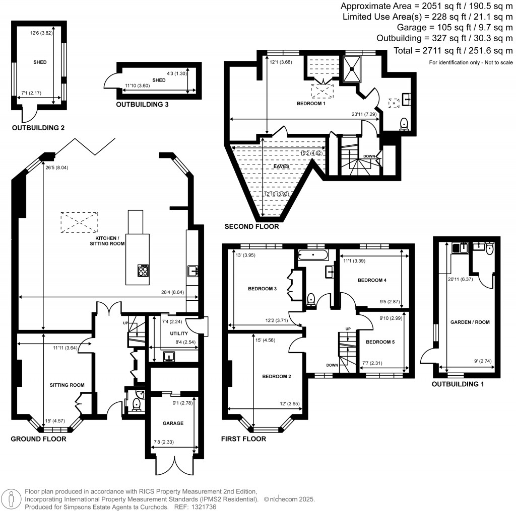 Floorplans For Newlands Avenue, Thames Ditton, Surrey