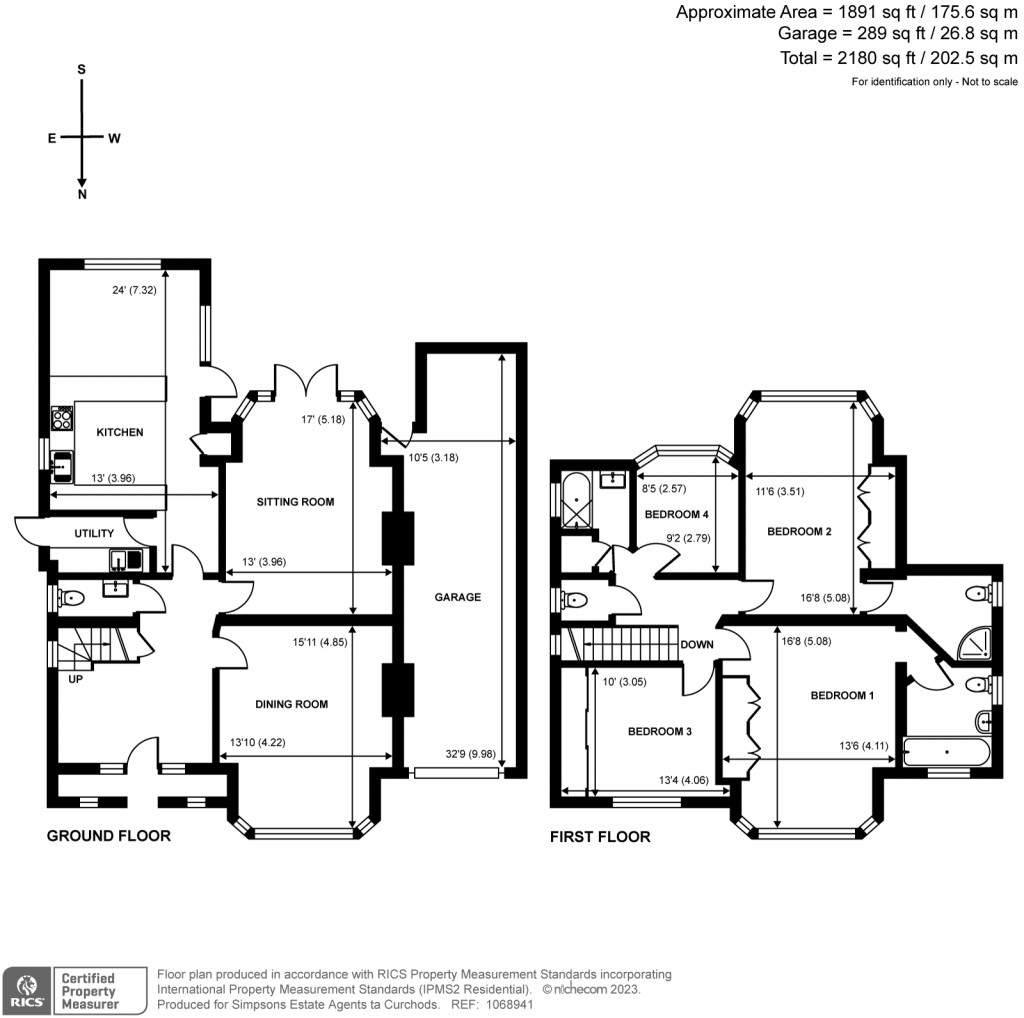 Floorplans For Southwood Gardens, Esher, KT10