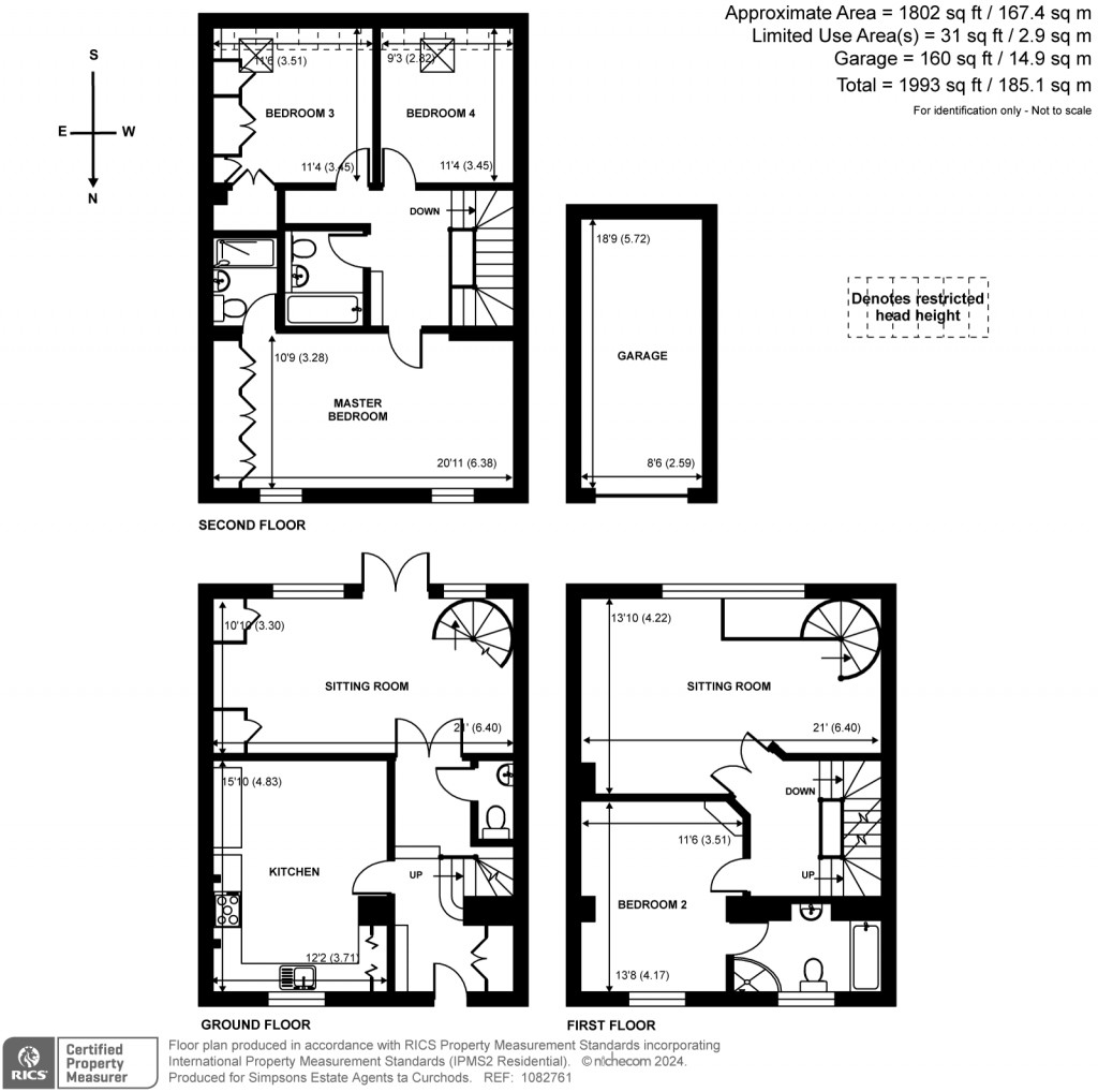 Floorplans For Ruxley Ridge, Claygate, Esher