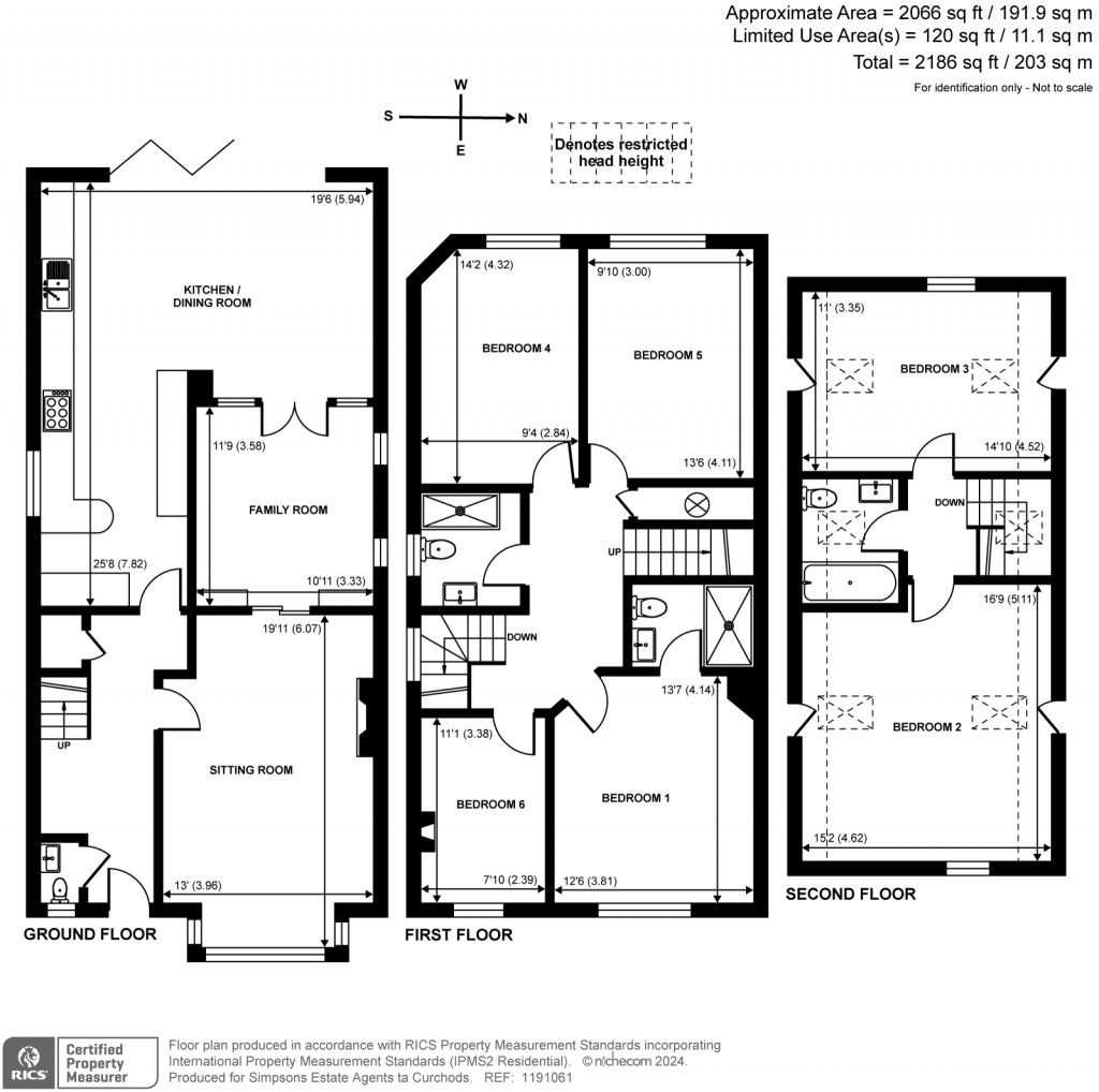Floorplans For Kings Drive, Thames Ditton, KT7