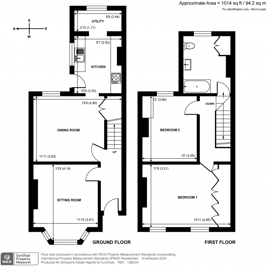 Floorplans For Weston Park, Thames Ditton, KT7