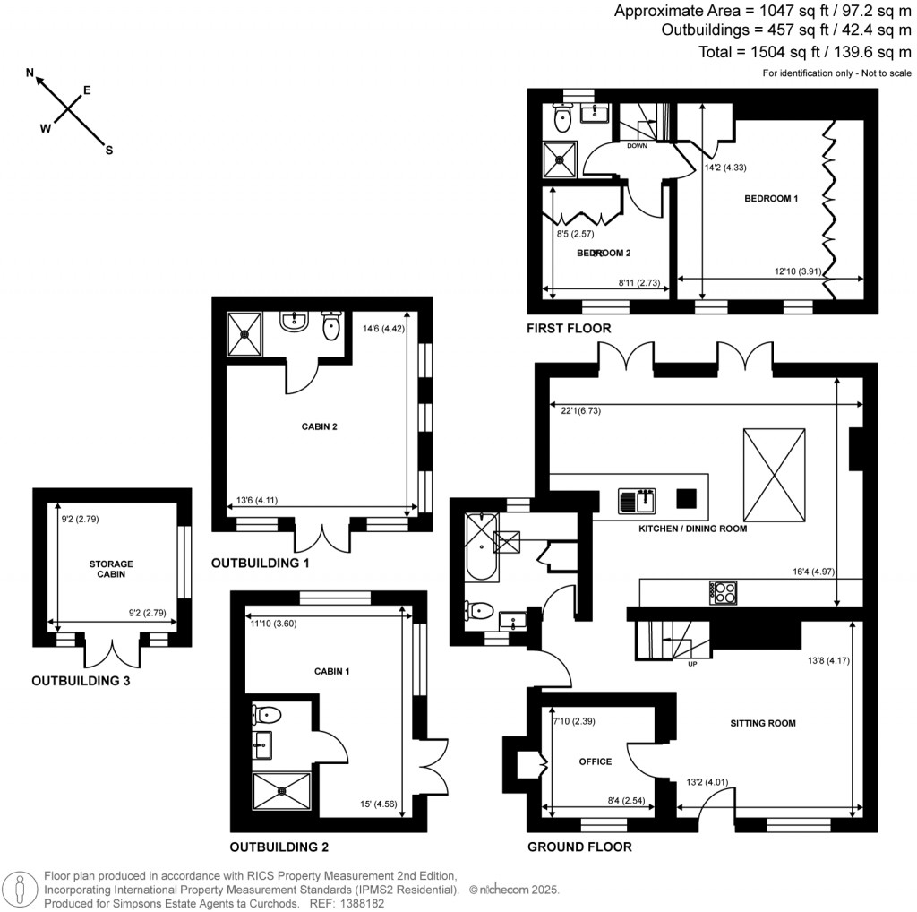 Floorplans For Esher Green, Esher, Surrey