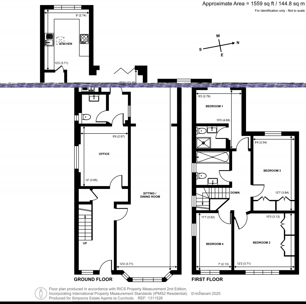 Floorplans For Kings Drive, Thames Ditton, Surrey