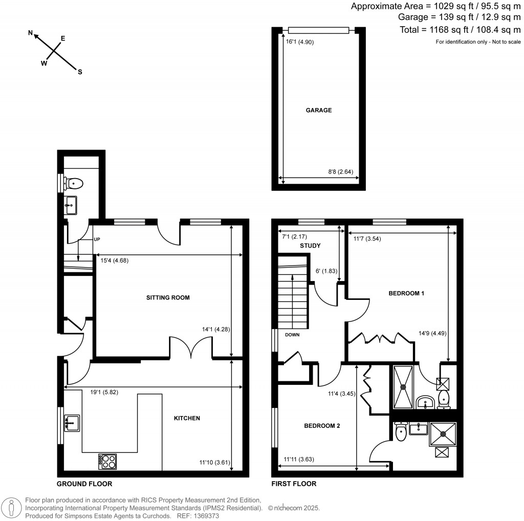 Floorplans For Foley Road, Claygate, Surrey