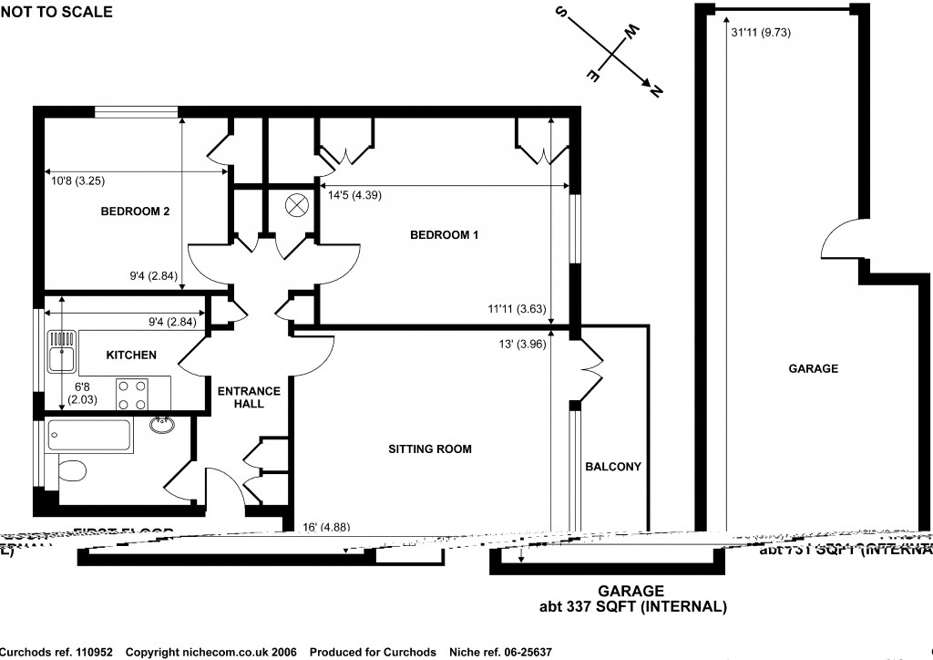 Floorplans For Hillbrow Court, Esher, Surrey