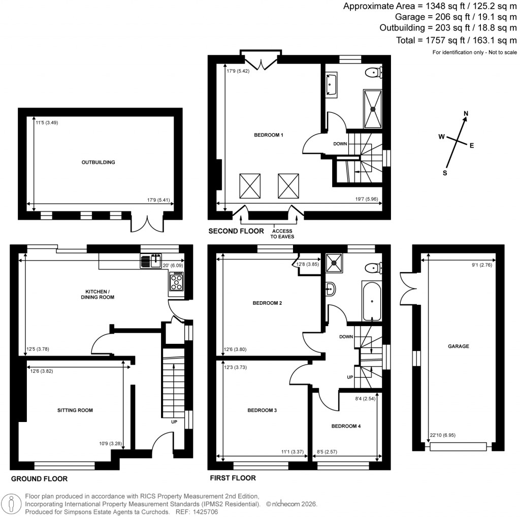Floorplans For Greenwood Close, Thames Ditton, Surrey