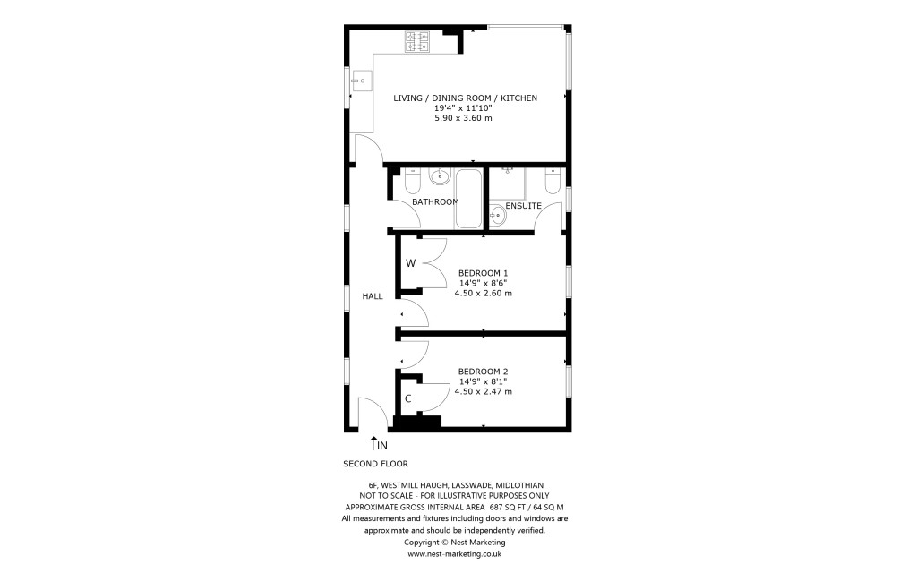 Floorplans For Lasswade, Midlothian