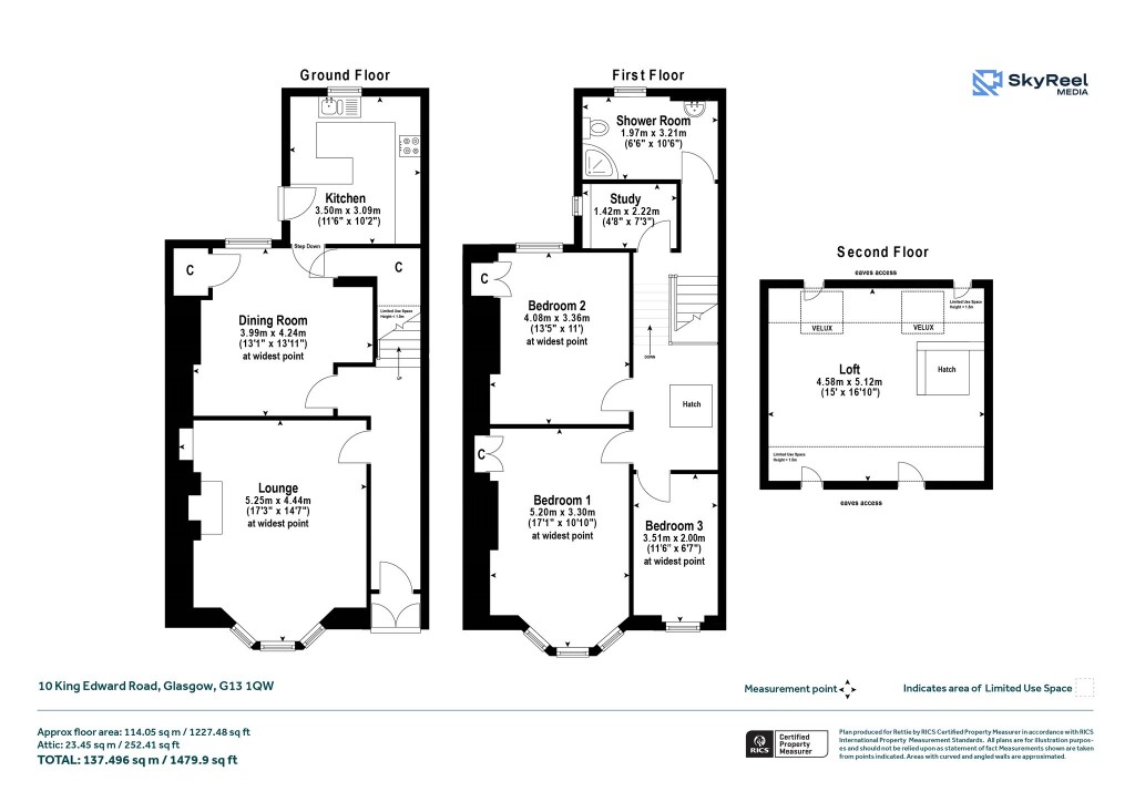 Floorplans For Jordanhill, Glasgow