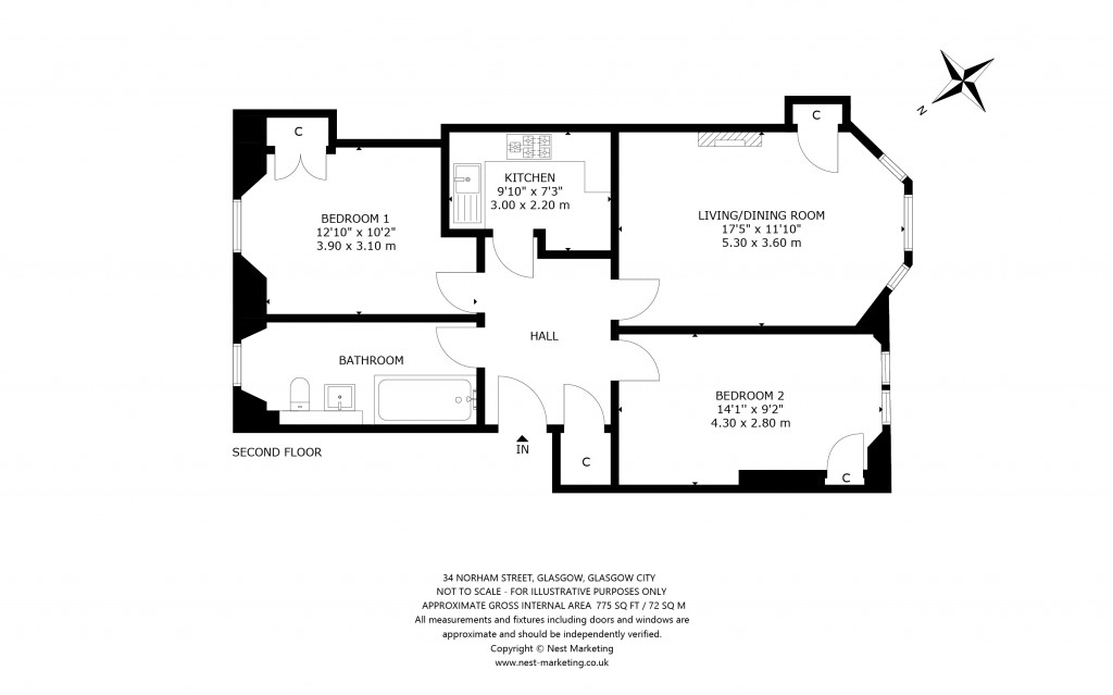 Floorplans For Glasgow, Glasgow City