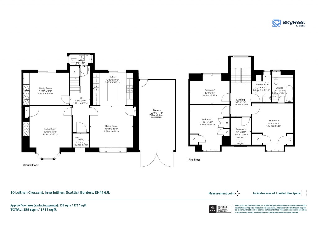 Floorplans For Innerleithen, Scottish Borders
