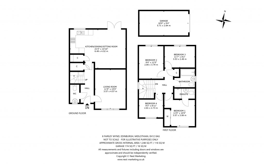 Floorplans For Edinburgh, Midlothian