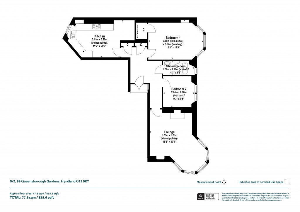 Floorplans For Hyndland, Glasgow