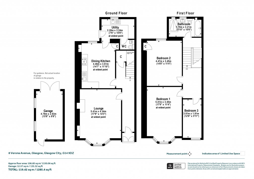 Floorplans For Scotstoun, Glasgow