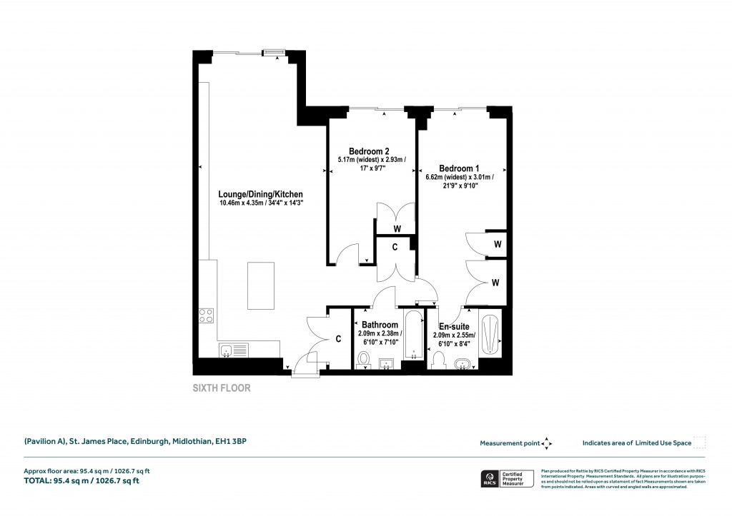 Floorplans For Edinburgh, Midlothian