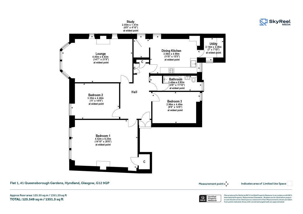 Floorplans For Hyndland, Glasgow