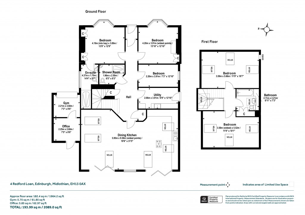 Floorplans For Edinburgh, Midlothian