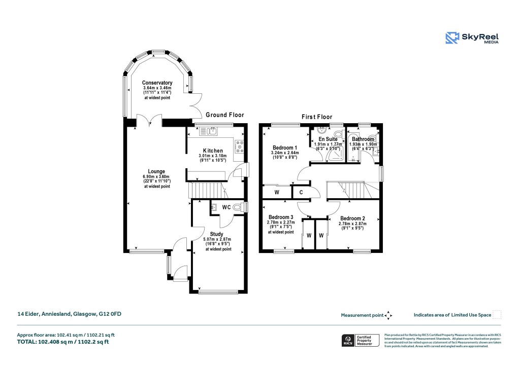 Floorplans For Anniesland, Glasgow