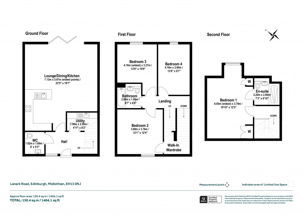 Floorplans For Edinburgh, Midlothian