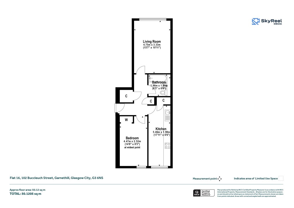 Floorplans For Garnethill, Glasgow City
