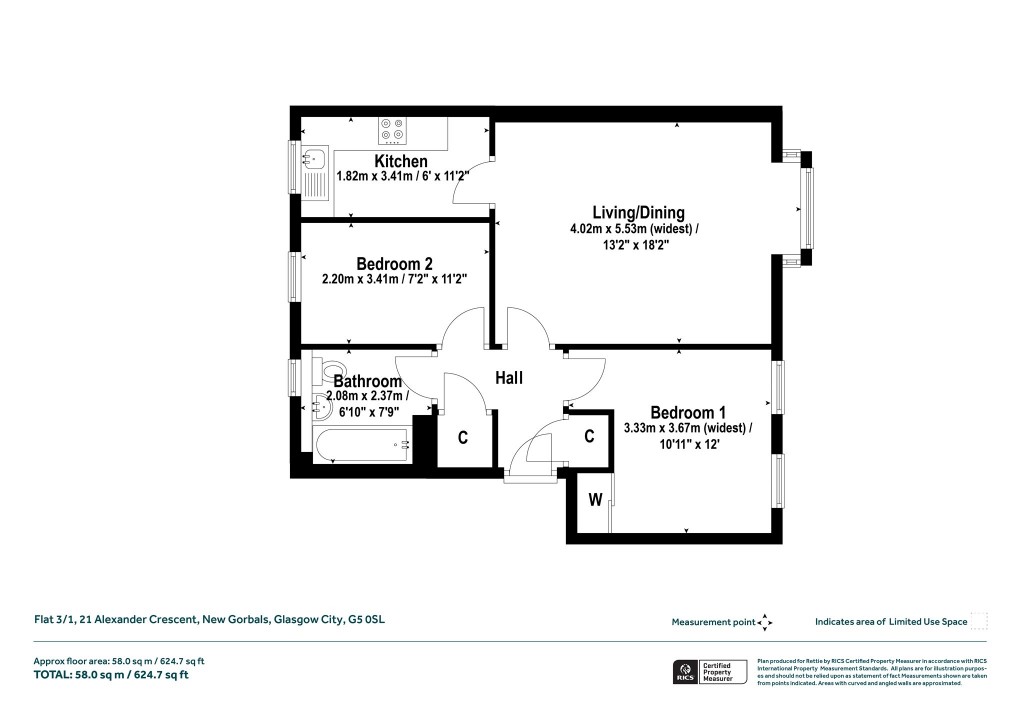 Floorplans For New Gorbals, Glasgow