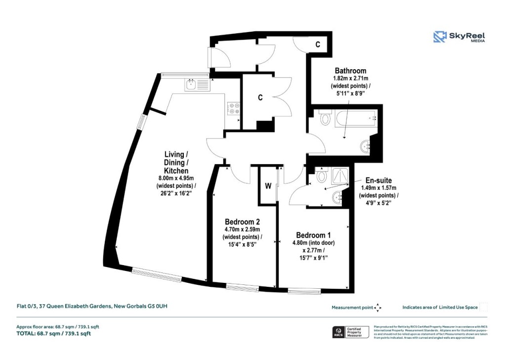 Floorplans For New Gorbals, Glasgow