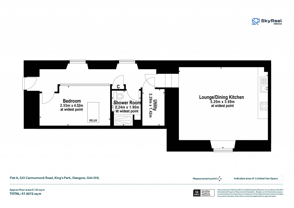 Floorplans For King's Park, Glasgow
