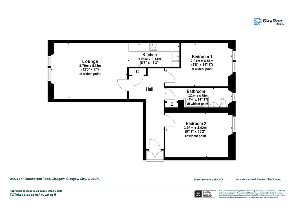 Floorplans For Scotstoun, Glasgow