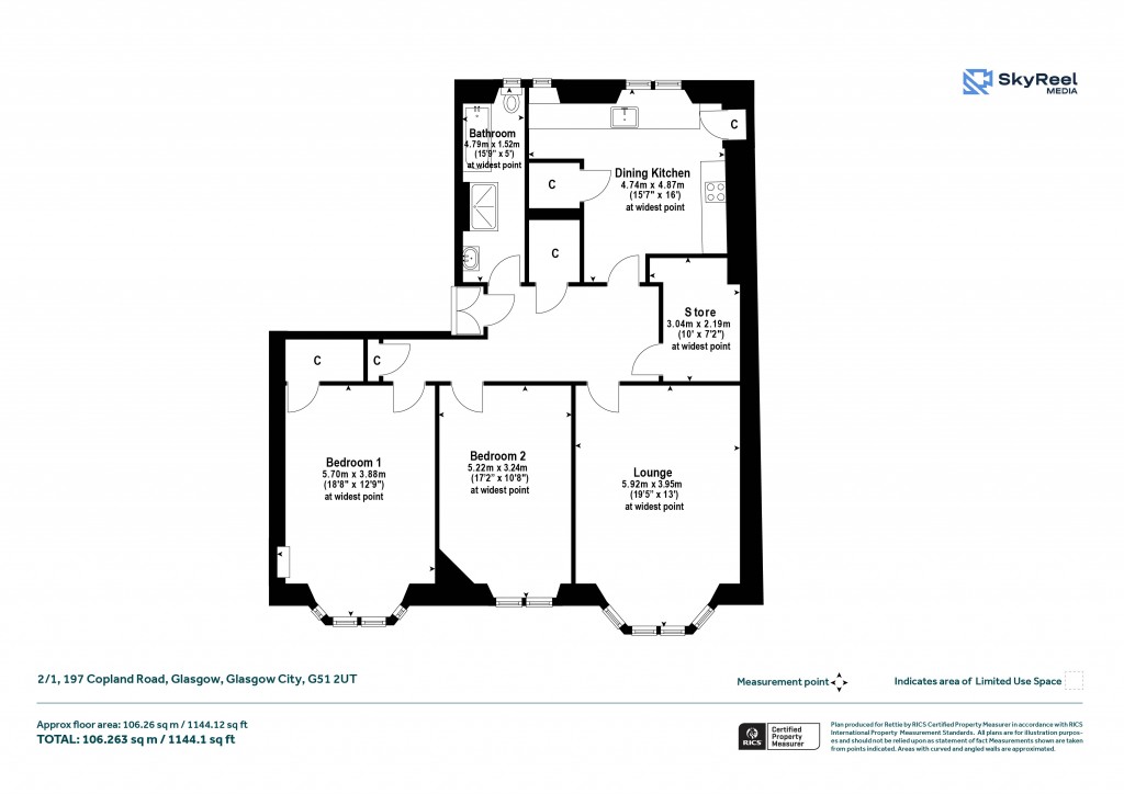 Floorplans For Glasgow, Glasgow City
