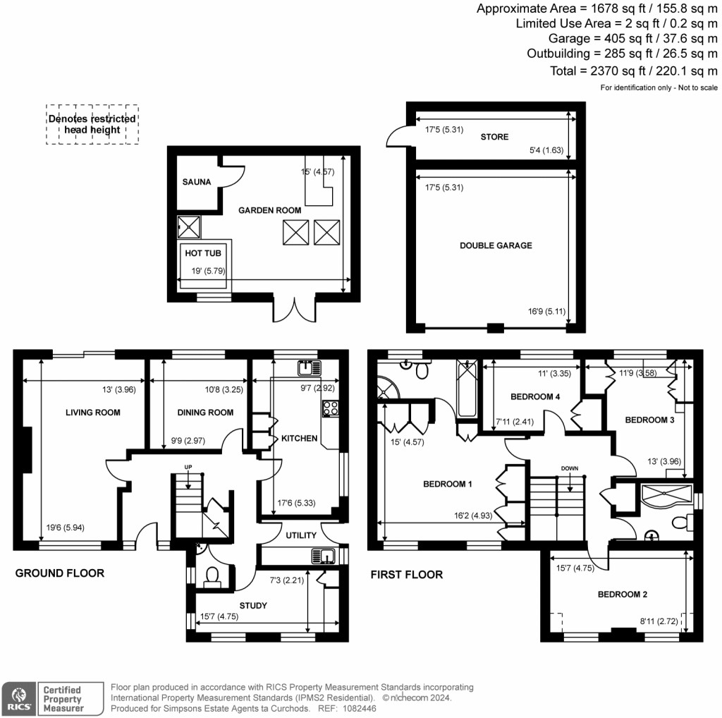 Floorplans For 81 Glaziers Lane, Normandy, GU3