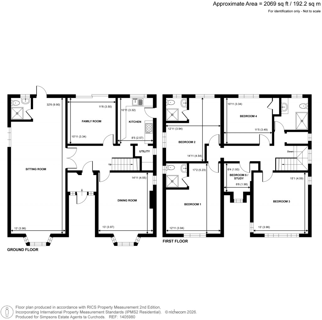 Floorplans For Queen Eleanors Road, Guildford, Surrey