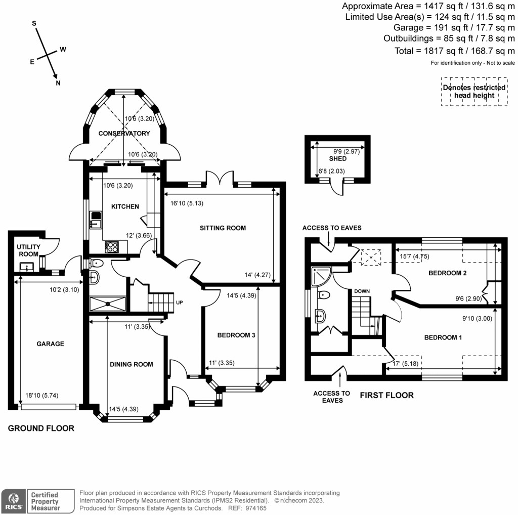 Floorplans For Queen Eleanors Road, Guildford, GU2