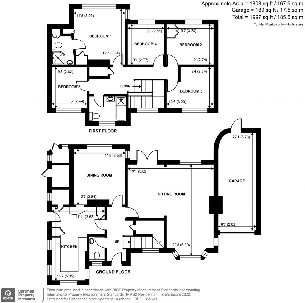 Floorplans For Abbots Close, Guildford, GU2