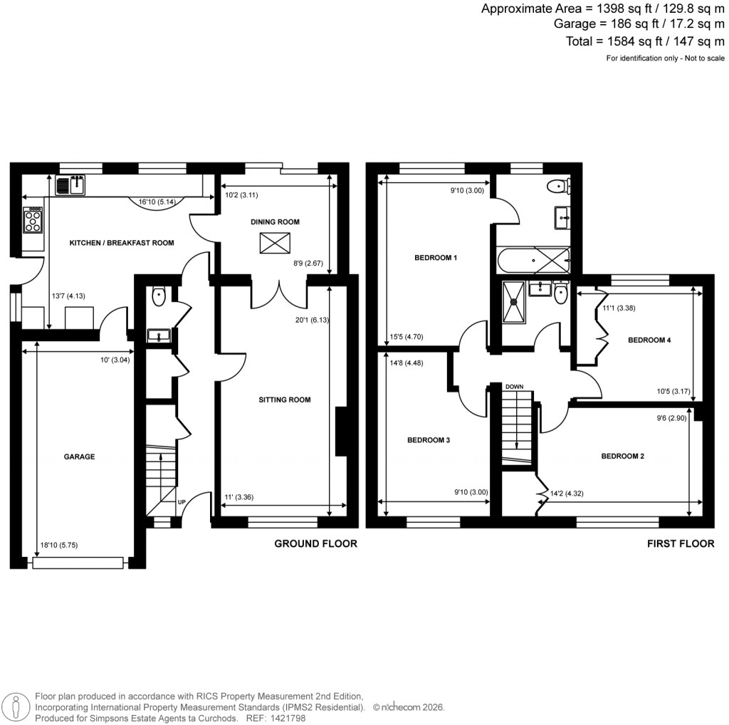 Floorplans For The Greenwood, Guildford, Surrey
